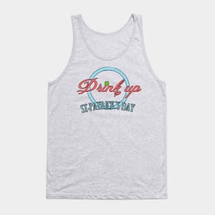 drink up st.patrick's  day vintage Tank Top